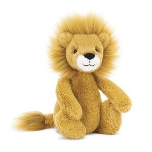 Lion Jellycat Bashful NWT